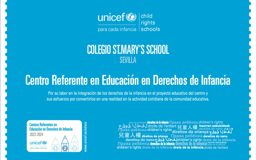 ST. MARY’S SCHOOL, CENTRO REFERENTE EN EDUCACIÓN EN DERECHOS DE INFANCIA Y LA CIUDADANÍA GLOBAL