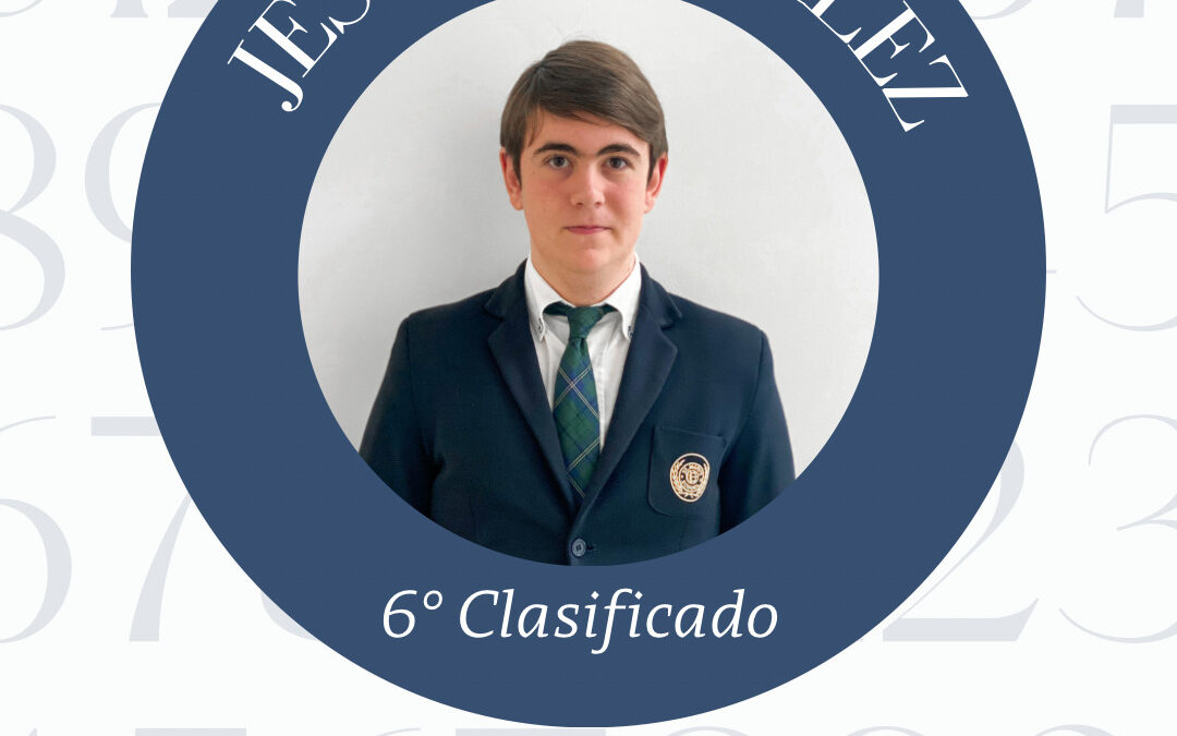 Jesús González estudiante de Bachillerato en St. Mary’s School, 6º Clasificado en las Olimpiadas de Matemáticas de la Universidad de Sevilla